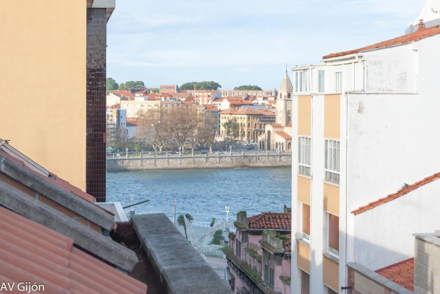 Av Gijon San Agustin 12 Apartamento Exterior foto